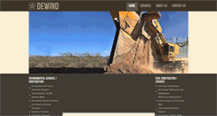 Desktop Screenshot of dewindonepasstrenching.com